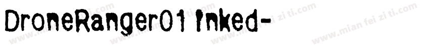 DroneRanger01 Inked字体转换
